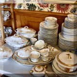 P14. Haviland Limoges china set.